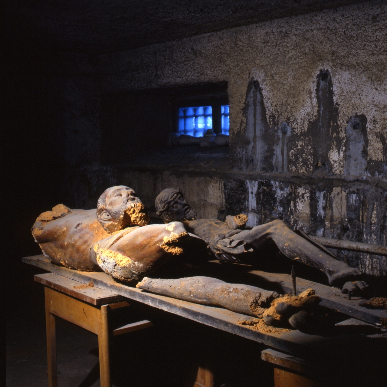 CROCIFISSO (SCULTURA) - AMBITO NAPOLETANO (FINE SEC. XVIII)