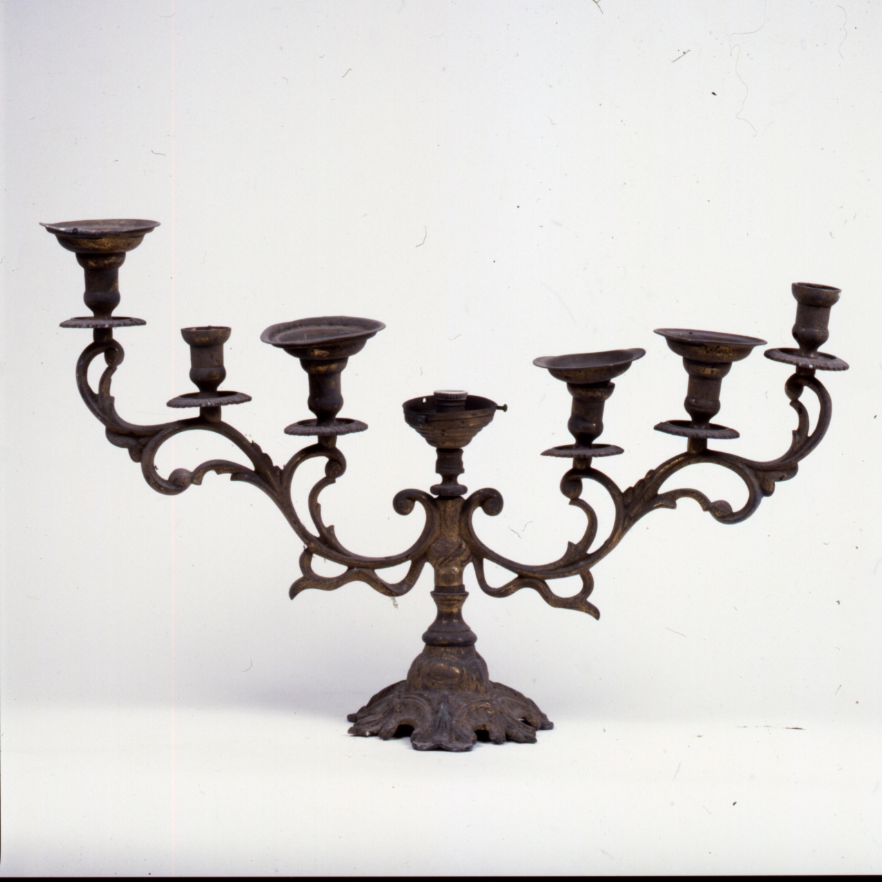 CANDELABRO, SERIE - MANIFATTURA NAPOLETANA (Prima metà SEC. XIX)