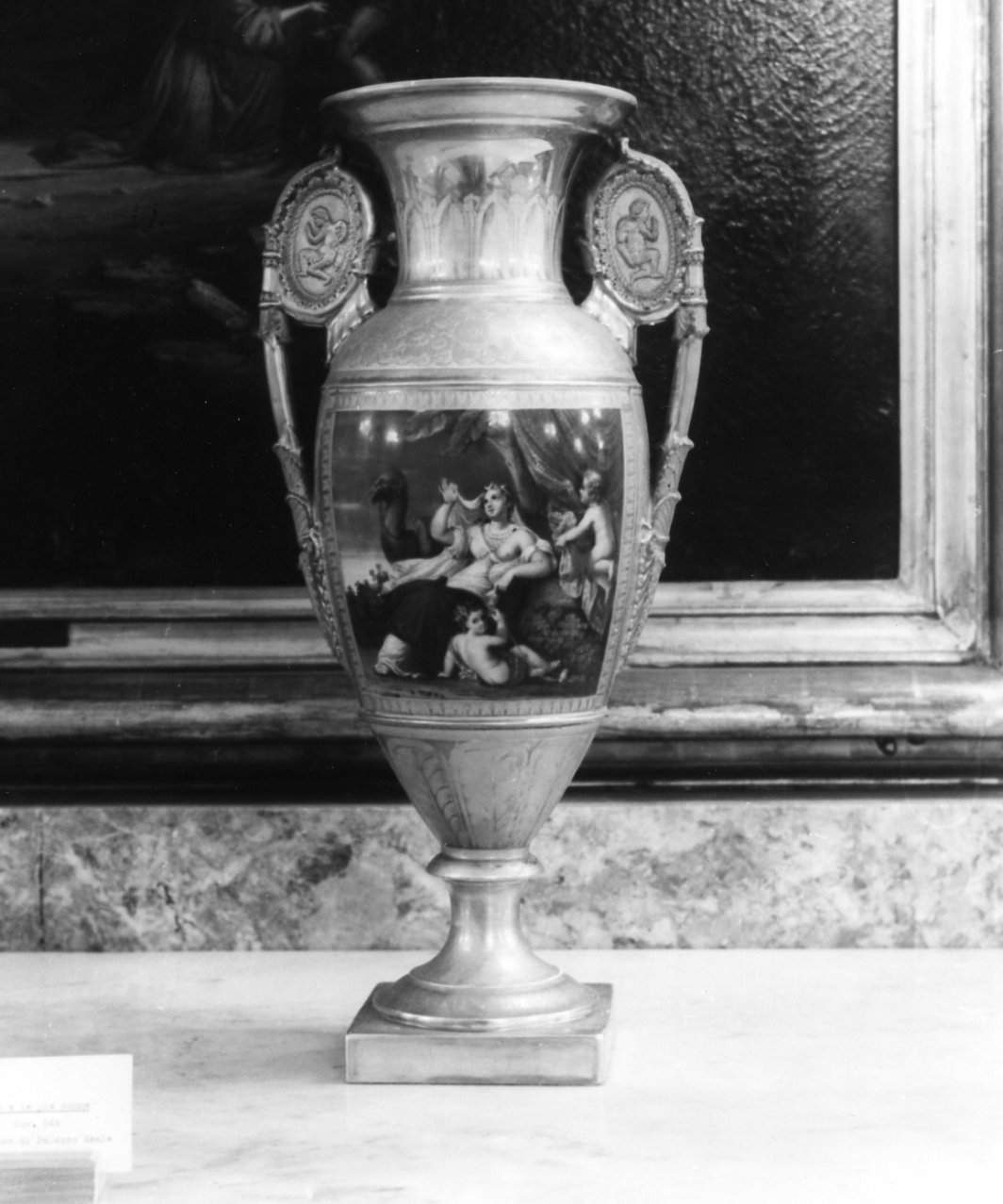 allegoria dell'Africa (vaso) - manifattura di Sèvres (prima metà sec. XIX)