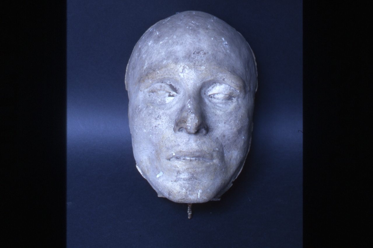 ritratto di Vincenzo Bellini (maschera funebre) di Dantan (secondo quarto sec. XIX)