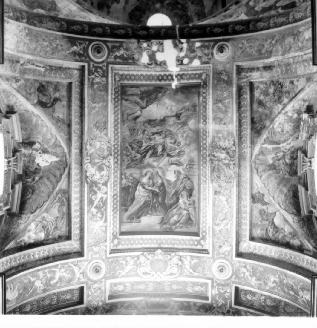 visitazione (dipinto, elemento d'insieme) di Beinaschi Giovan Battista (sec. XVII)