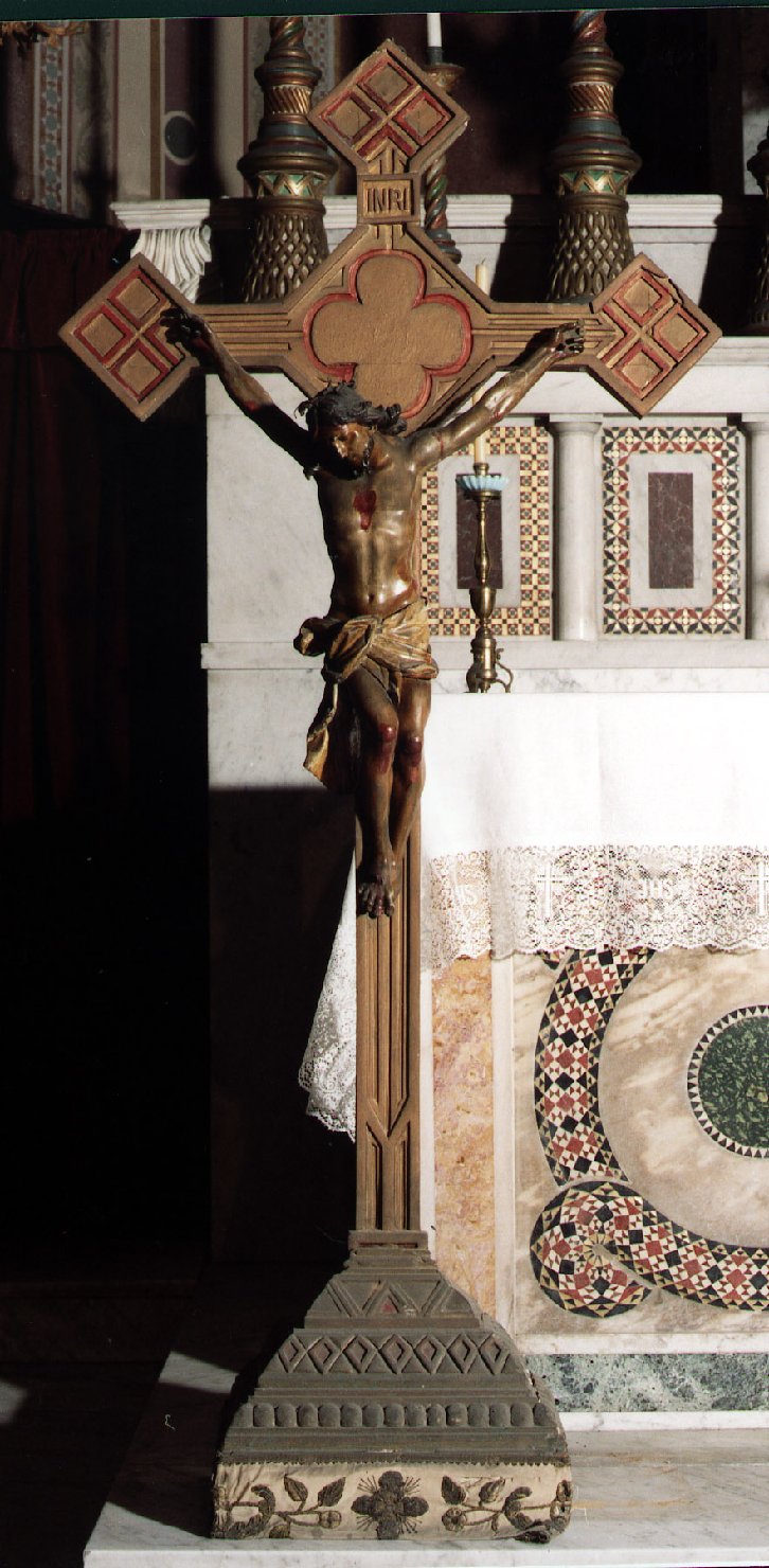 crocifisso di Morelli Domenico (sec. XIX)
