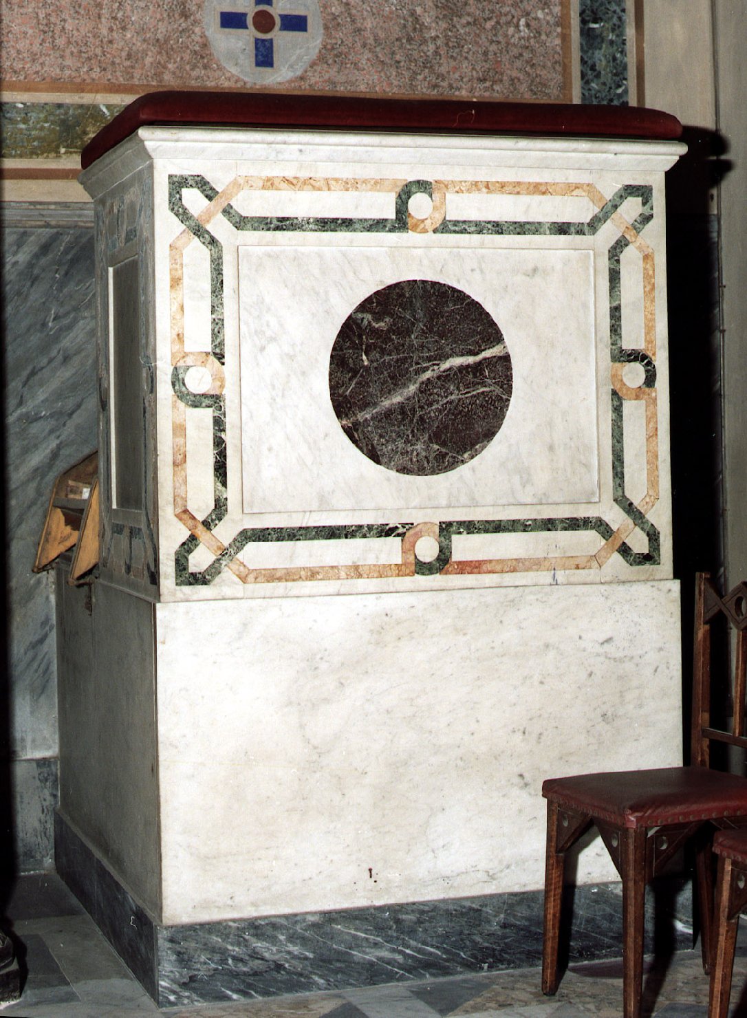 pulpito di Morelli Domenico (metà sec. XIX)