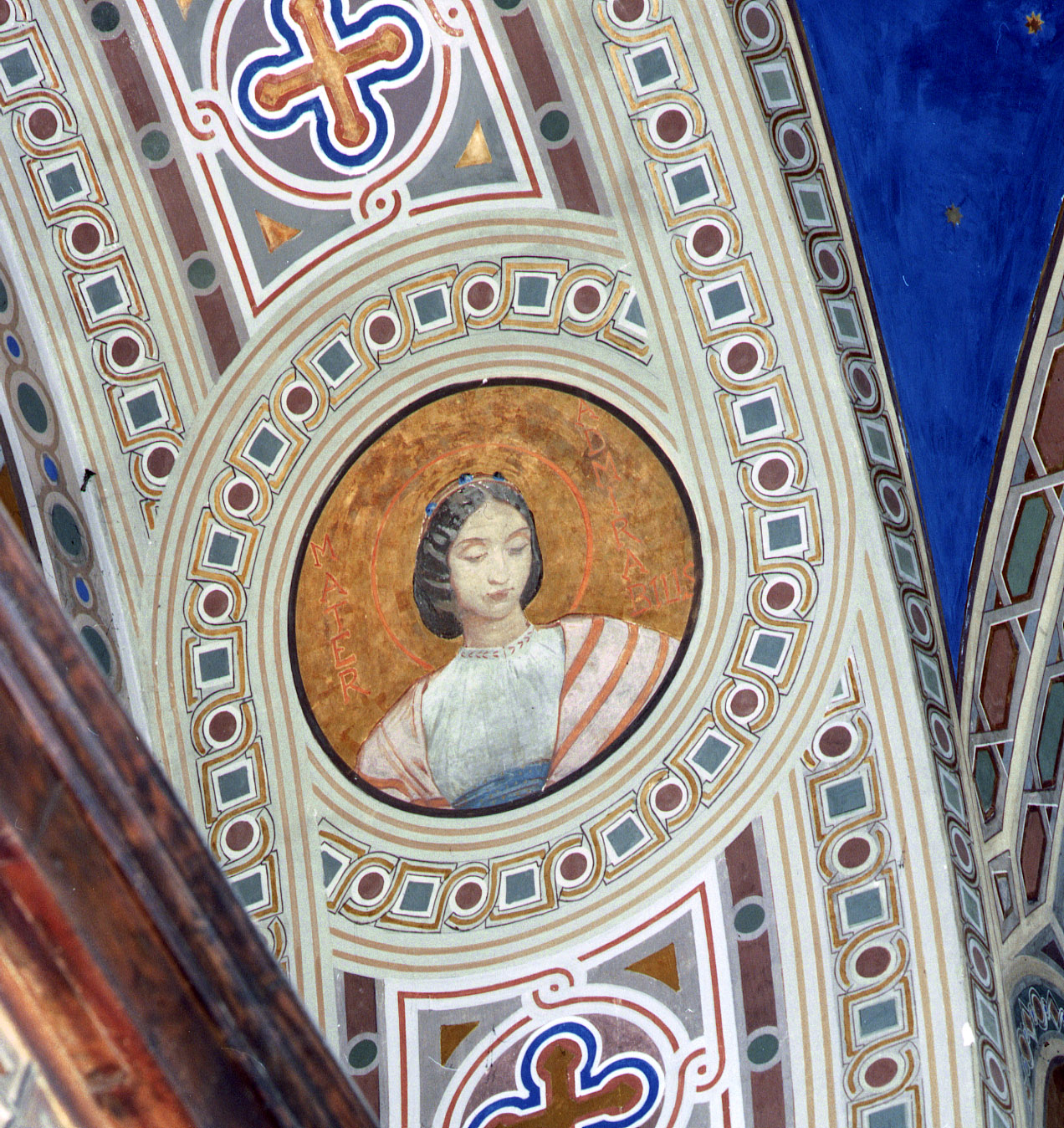 madre ammirabile, Maria Vergine (dipinto) di Morelli Domenico (sec. XIX)