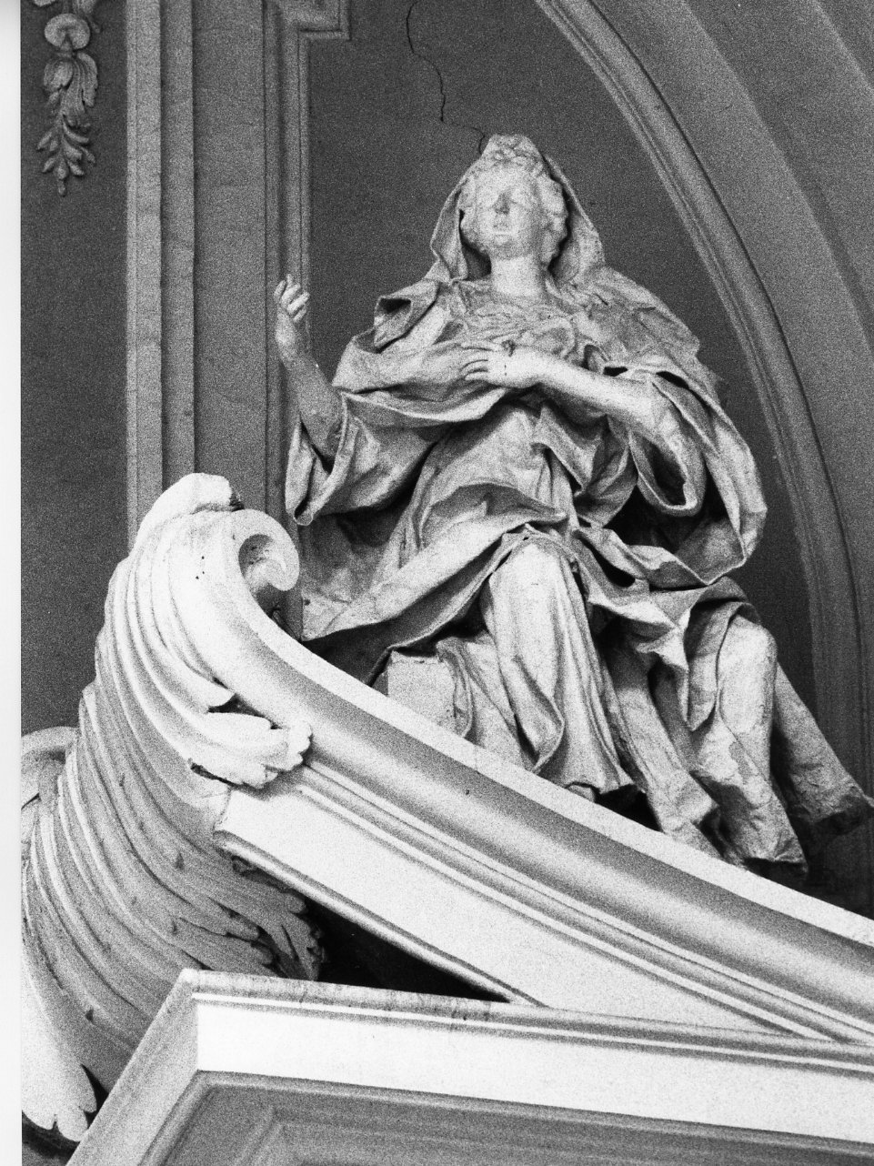 allegoria della Virtù (statua) di Vecchione Luca (sec. XVIII)