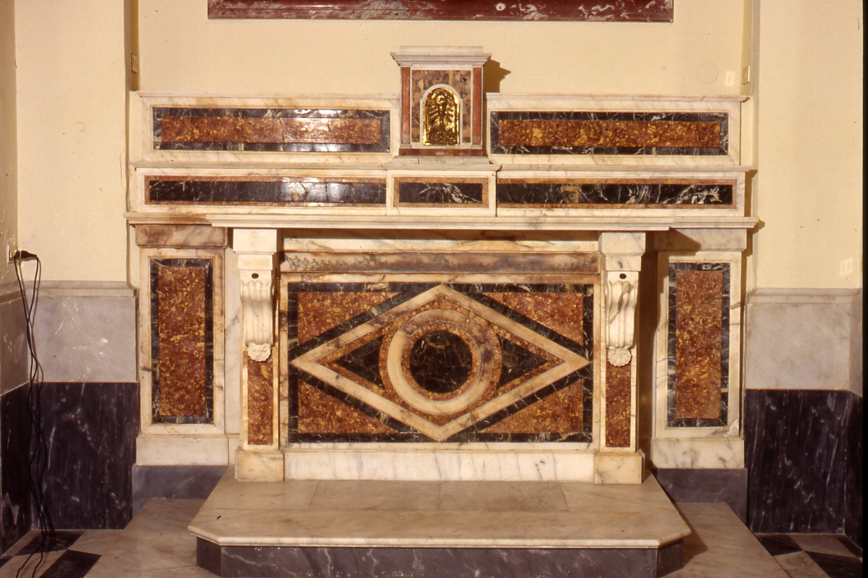 altare - bottega napoletana (seconda metà sec. XIX)