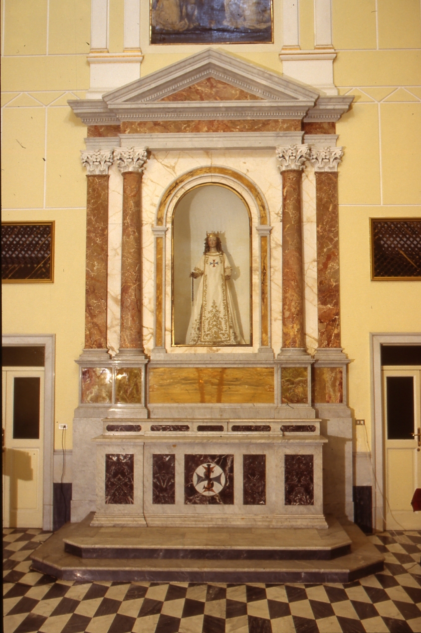 mostra d'altare - bottega napoletana (seconda metà sec. XVIII)