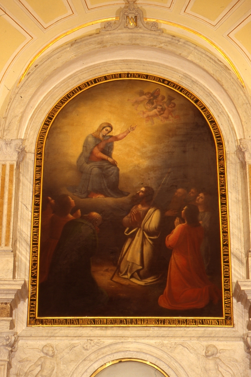 Madonna del Pilar (dipinto) - ambito napoletano (sec. XIX)