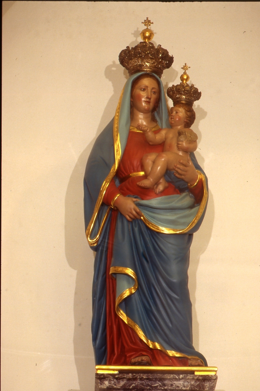 Madonna del Pilar (statua) - bottega napoletana (seconda metà sec. XIX)