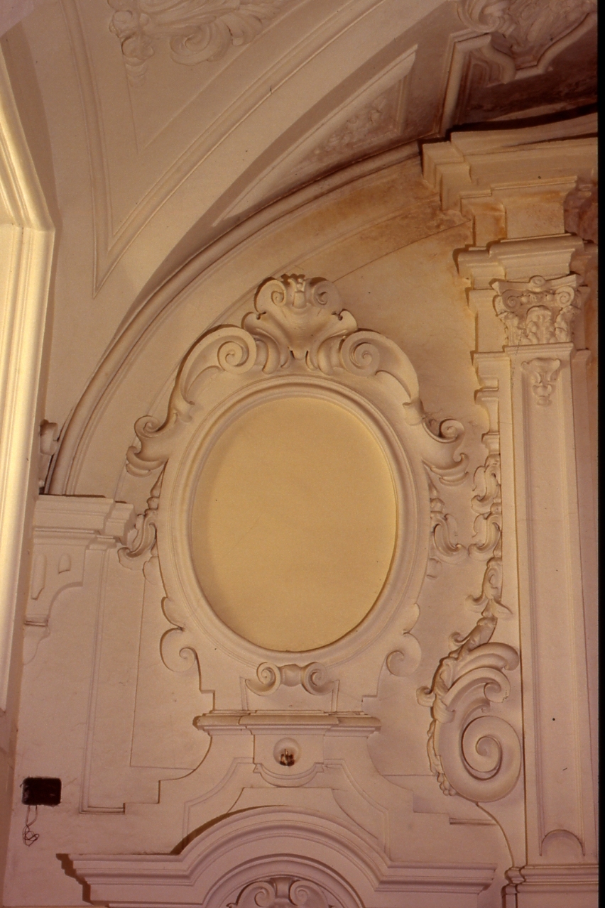 cornice architettonica, serie - bottega napoletana (seconda metà sec. XVIII)