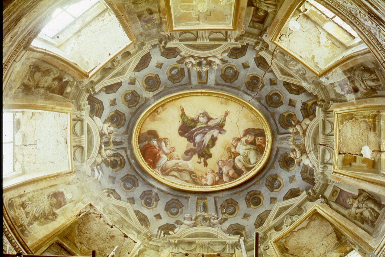 Dio Padre (dipinto) di Fischetti Fedele (sec. XVIII)