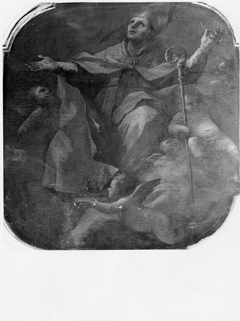 San Gennaro (dipinto) di Malinconico Nicola (cerchia) (seconda metà sec. XVII)