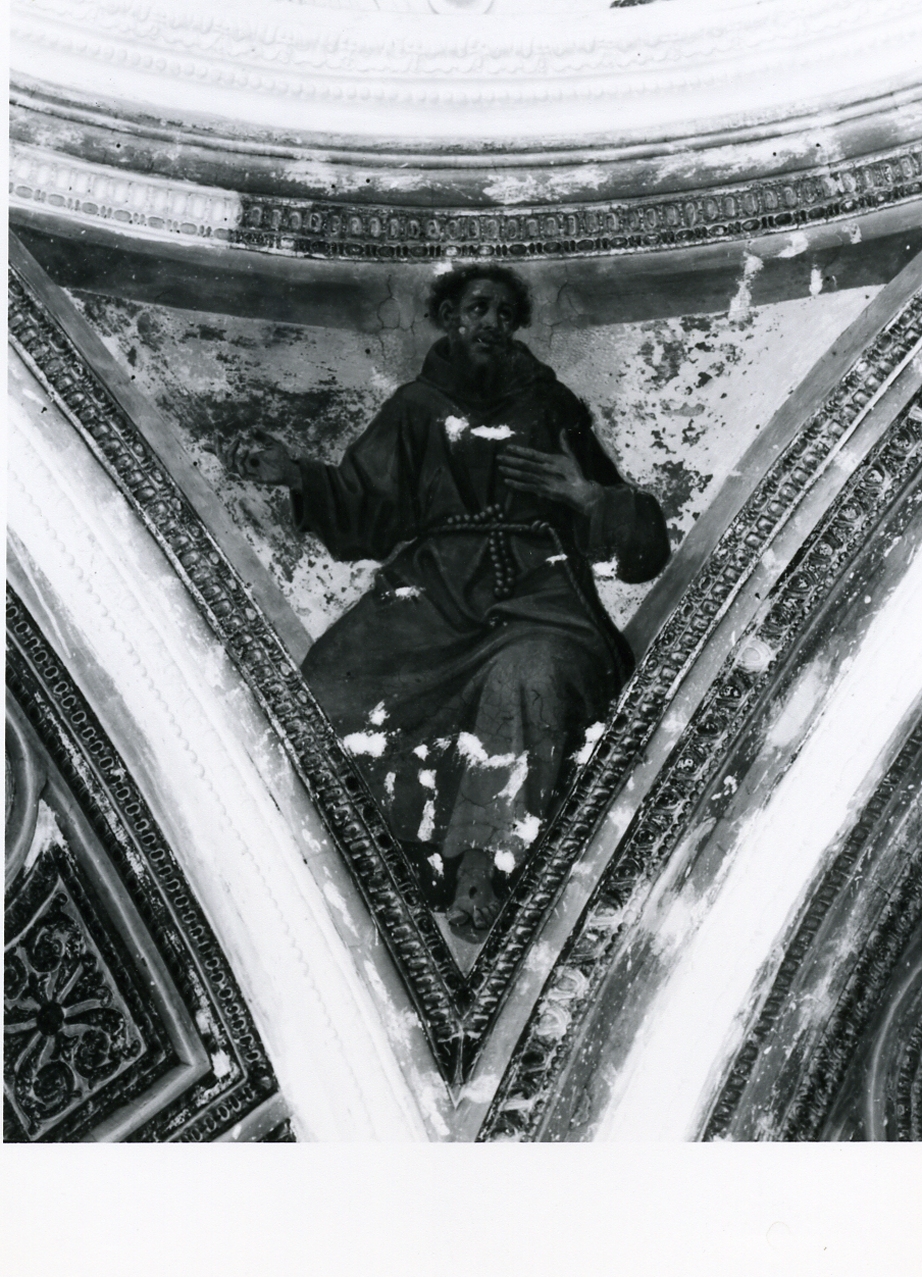San Francesco d'Assisi (dipinto, elemento d'insieme) di Beinaschi Giovan Battista (cerchia) (ultimo quarto sec. XVII)