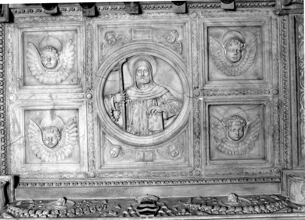 Sant'Agnello (rilievo) di Malvito Giovan Tommaso (bottega) (inizio sec. XVI)