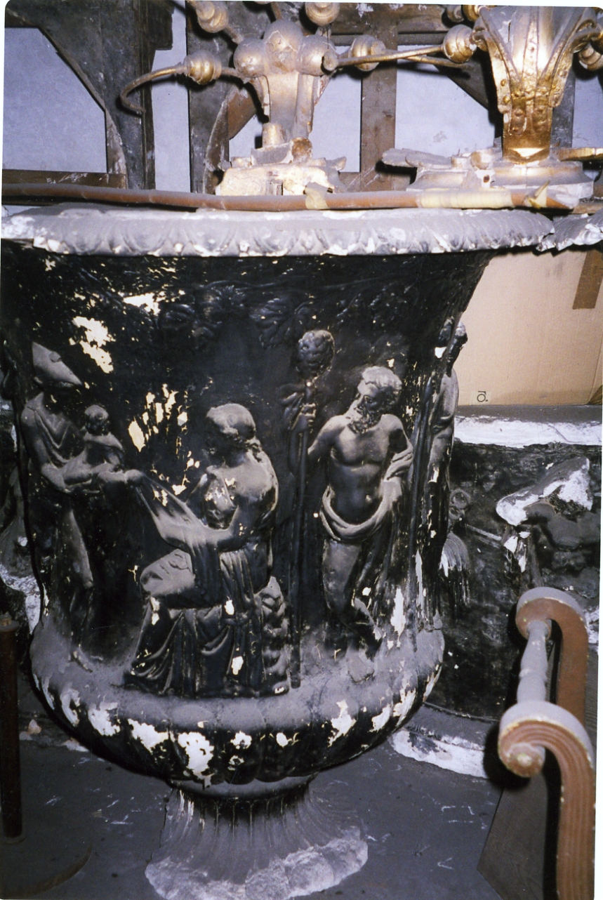 vaso, serie - bottega napoletana (prima metà sec. XIX)