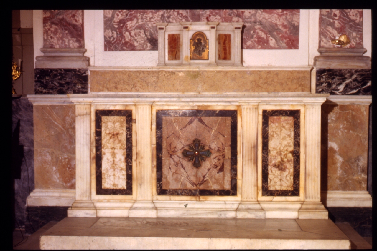 altare - bottega napoletana (secondo quarto sec. XIX)