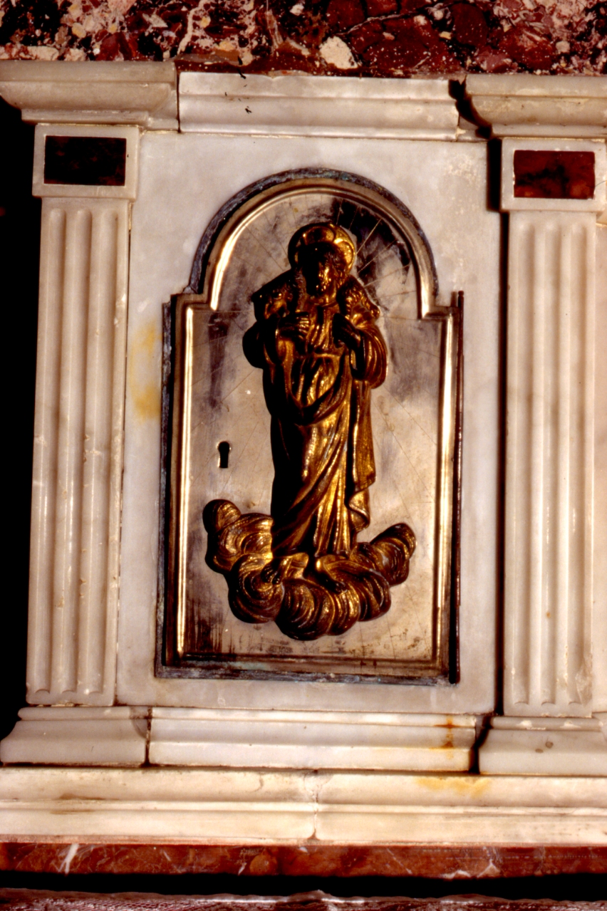 Agnus Dei (sportello di tabernacolo) - bottega napoletana (secondo quarto sec. XIX)