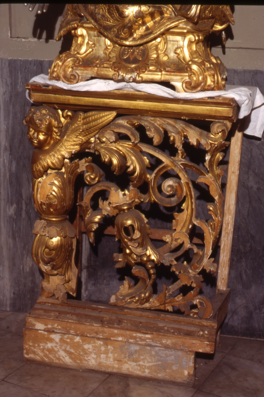 base processionale - bottega napoletana (secondo quarto sec. XIX)