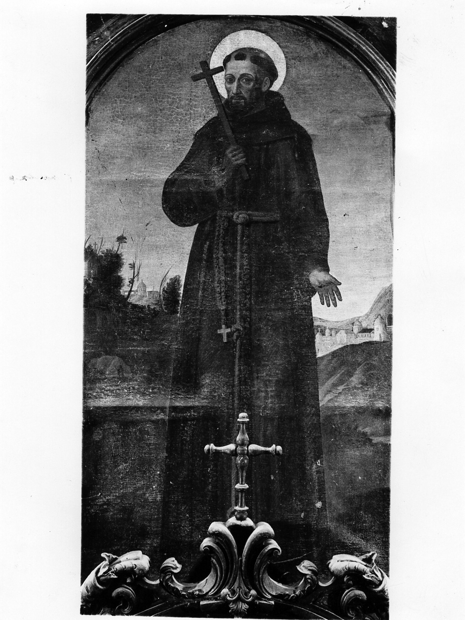 San Francesco d'Assisi (dipinto) di Calise Cesare (fine sec. XVI)