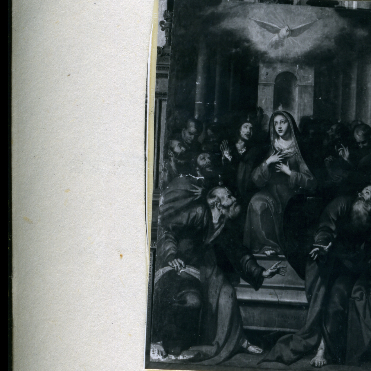 Pentecoste (dipinto) di Marullo Giuseppe (metà sec. XVII)