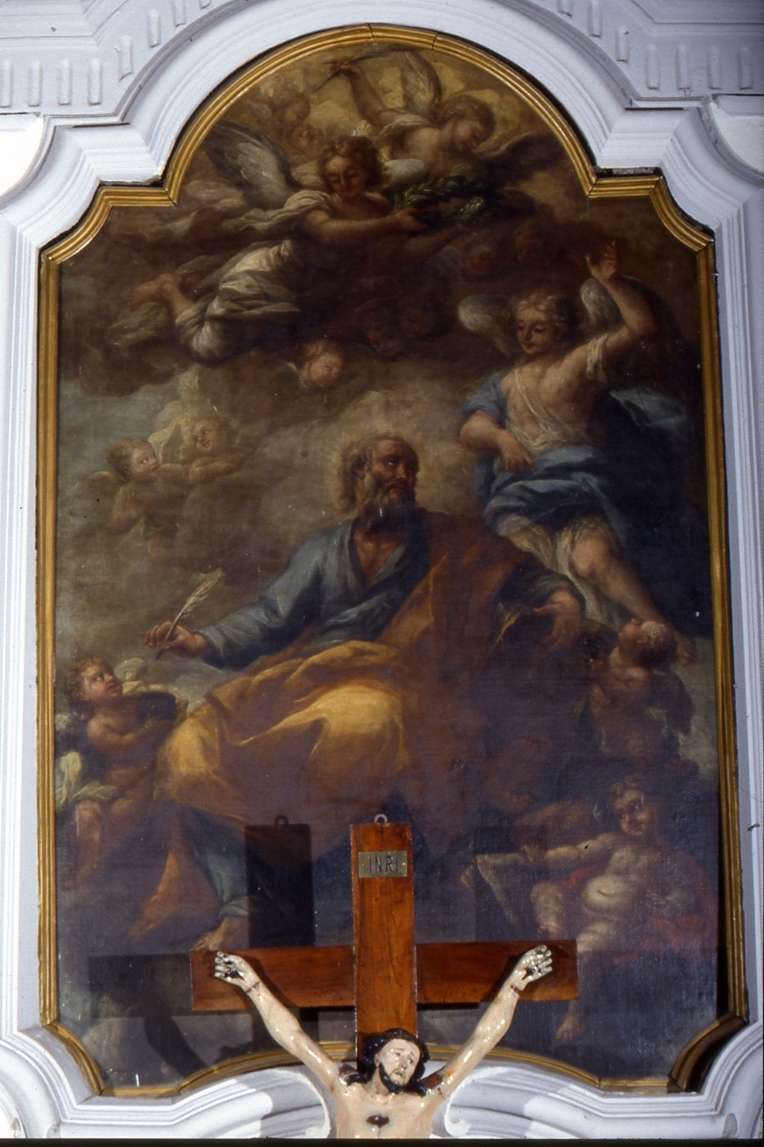 San Matteo Evangelista (dipinto) di Cenatiempo Gerolamo (sec. XVIII)