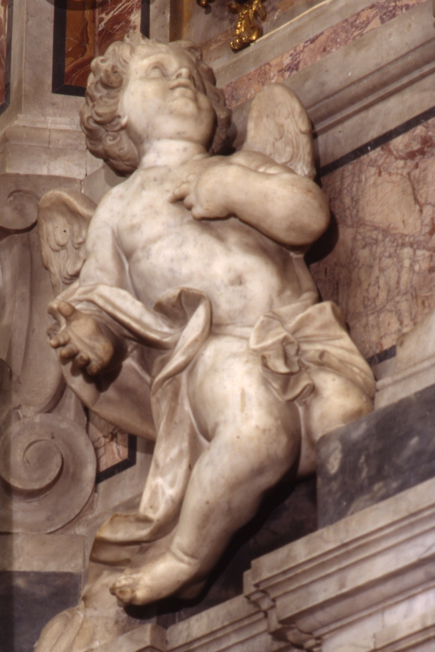 angelo (statua, elemento d'insieme) di Vaccaro Domenico Antonio (sec. XVIII)