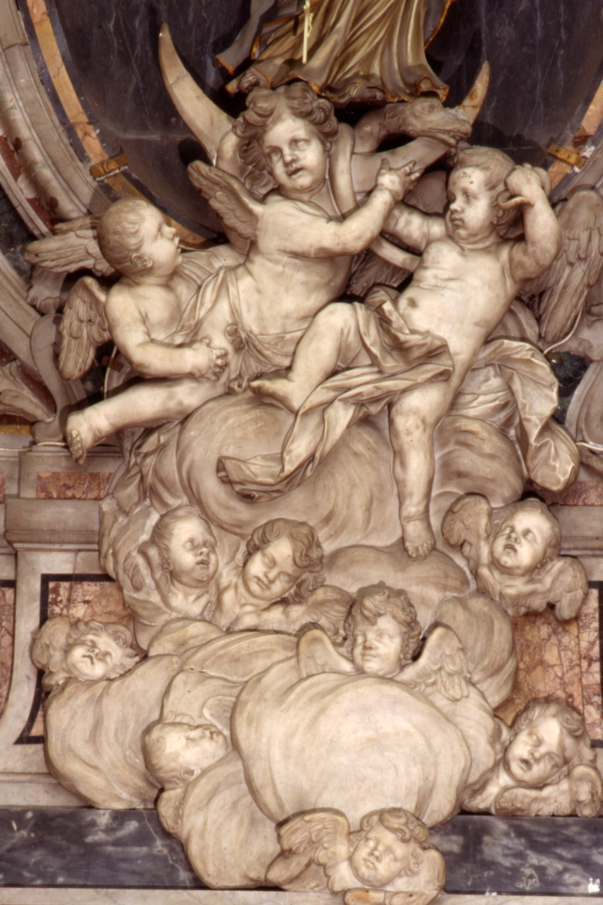 putti (statua, elemento d'insieme) di Vaccaro Domenico Antonio (sec. XVIII)