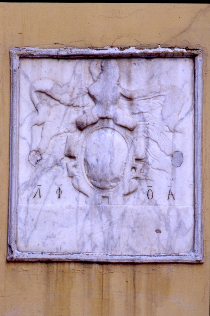 lapide tombale - bottega greca (sec. XVII)