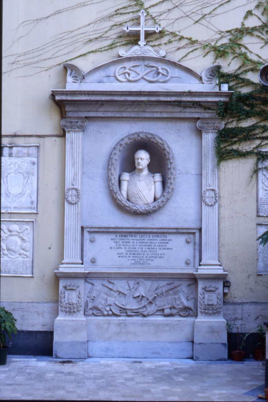 monumento funebre, insieme - bottega greca (sec. XIX)