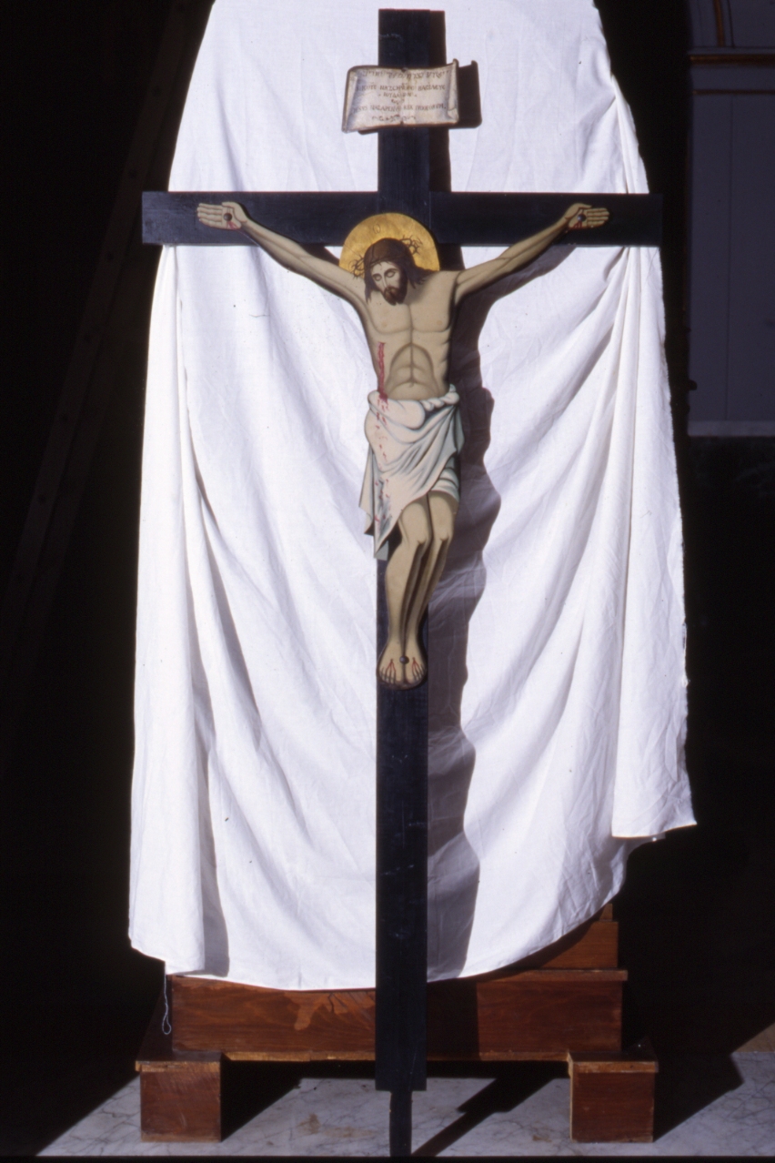 croce dipinta - bottega greca (primo quarto sec. XX)