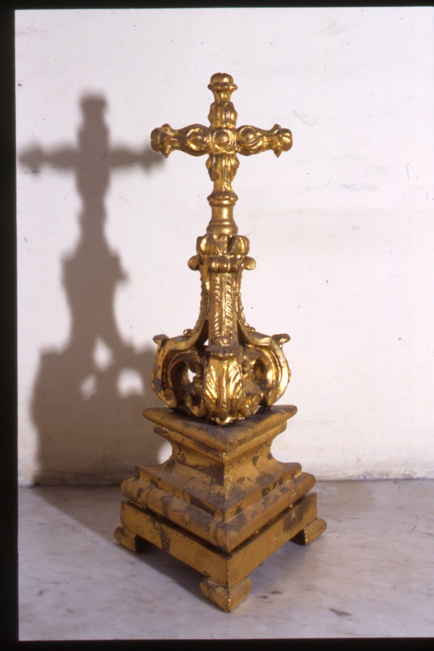 croce d'altare - bottega greca (prima metà sec. XVIII)