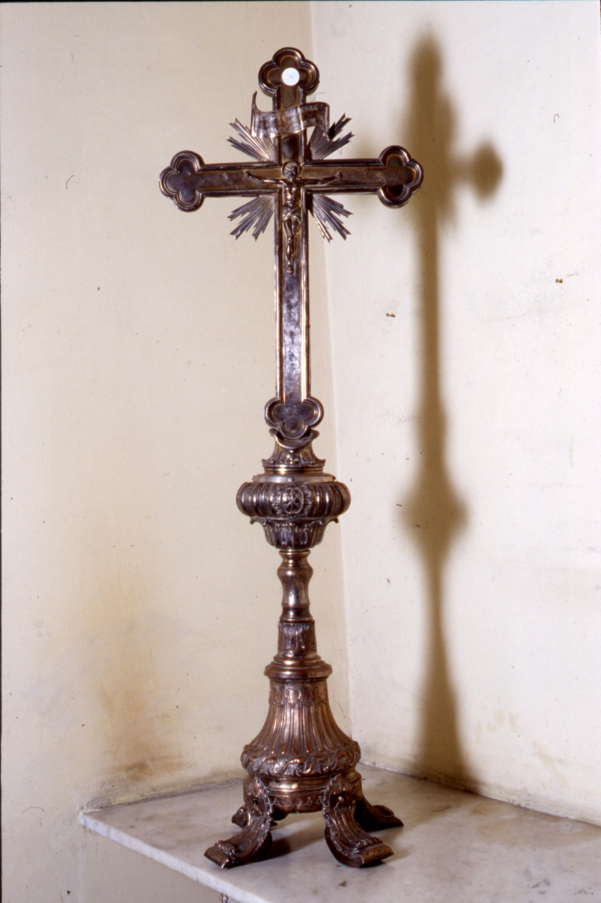 croce d'altare - bottega greca (inizio sec. XIX)