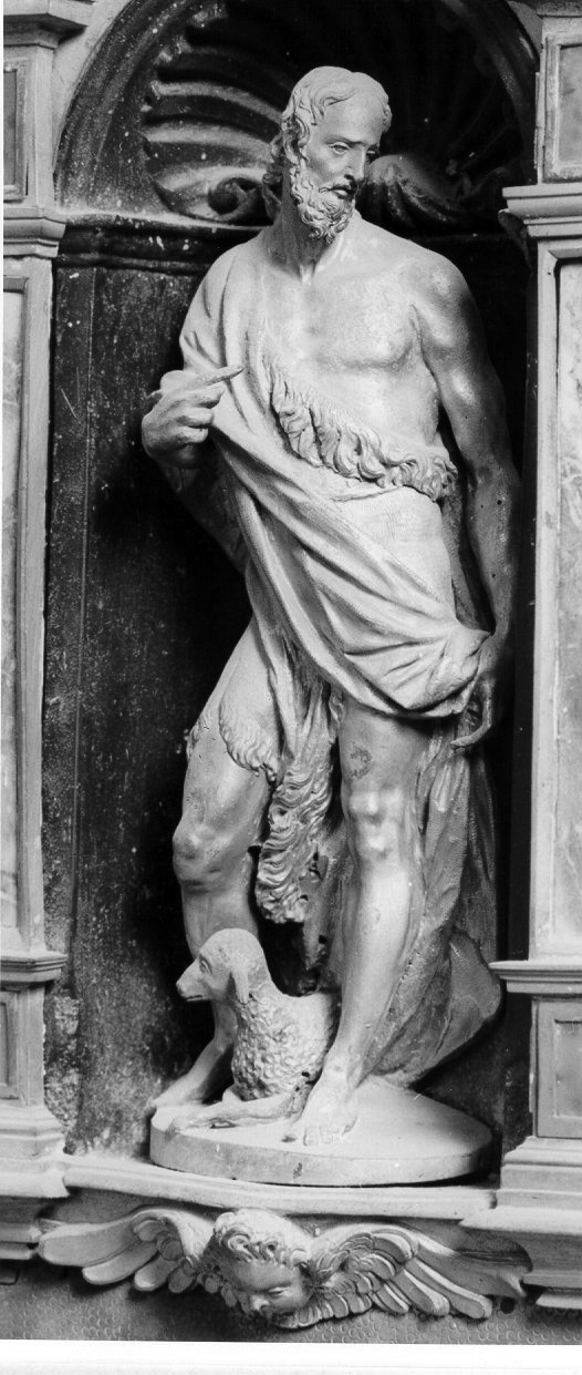 San Luca (statuetta) di Maitener Raphael (sec. XVII)