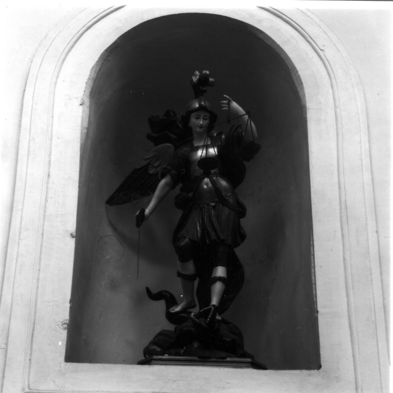 San Michele Arcangelo (statua) - bottega napoletana (prima metà sec. XX)