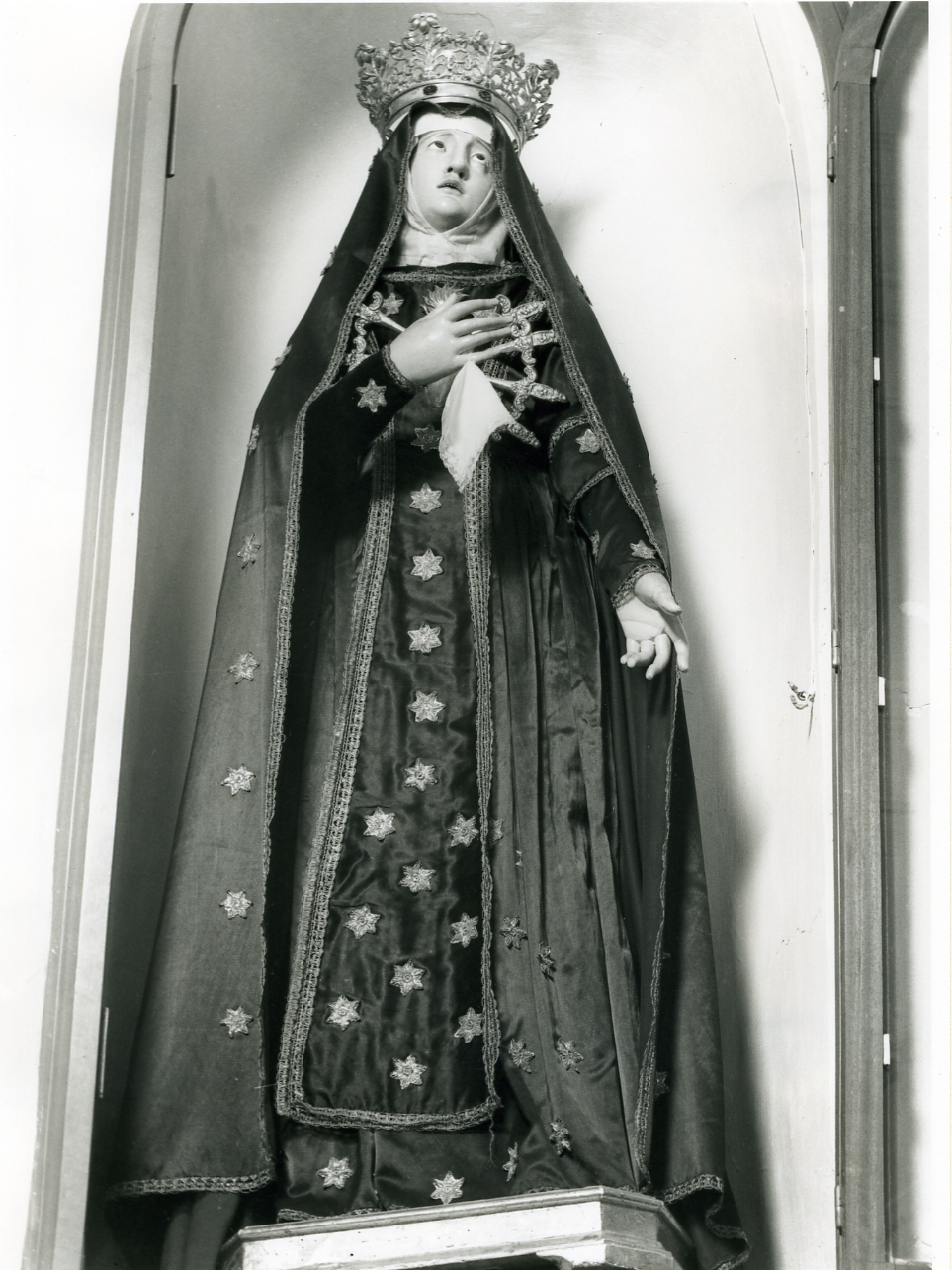 Madonna Addolorata (statua) - bottega campana (fine sec. XIX)