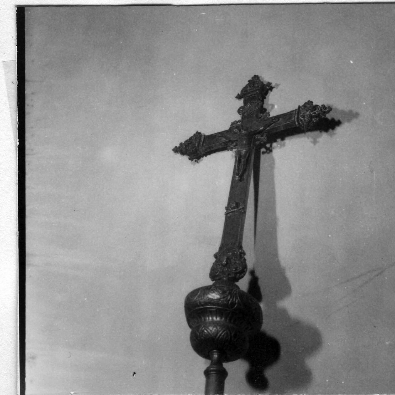 croce processionale - bottega napoletana (metà sec. XVIII)