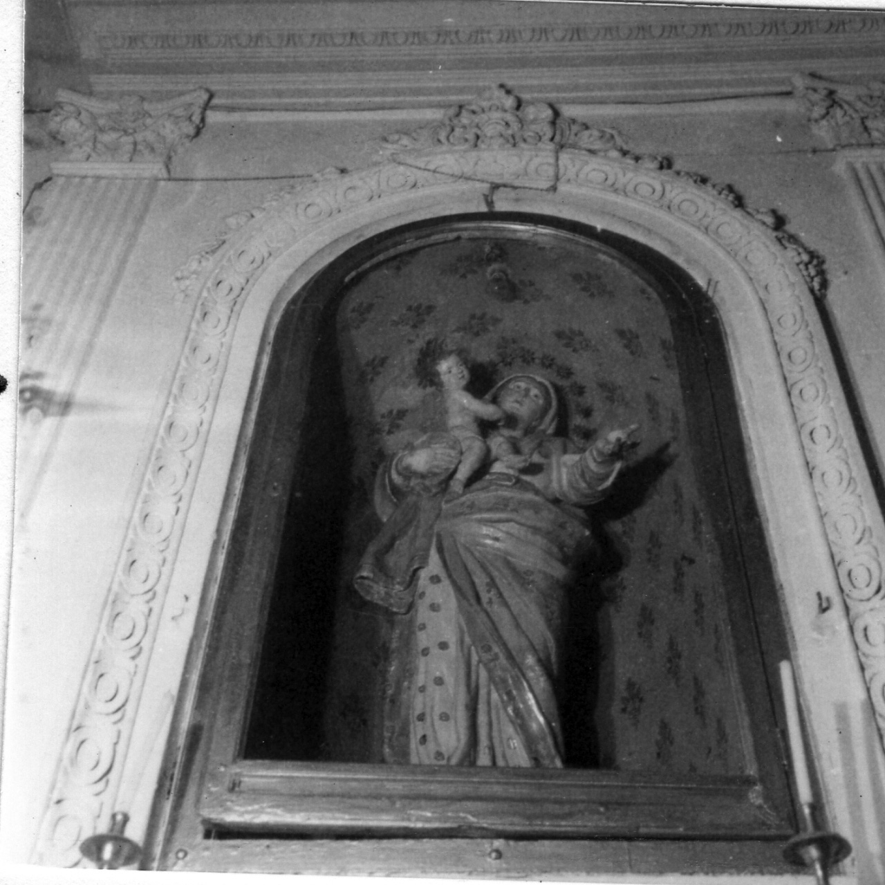 Madonna con Bambino (statua) - bottega napoletana (metà sec. XIX)