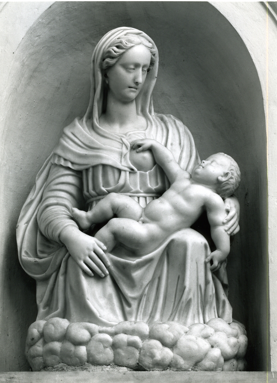 Madonna con Bambino (statua) - bottega napoletana (prima metà sec. XVI)