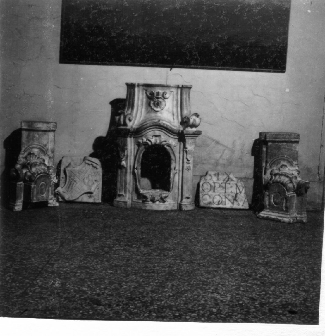 altare, frammento - bottega napoletana (metà sec. XVIII)
