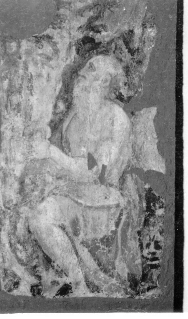 San Girolamo (dipinto, frammento) - ambito napoletano (metà sec. XVI)