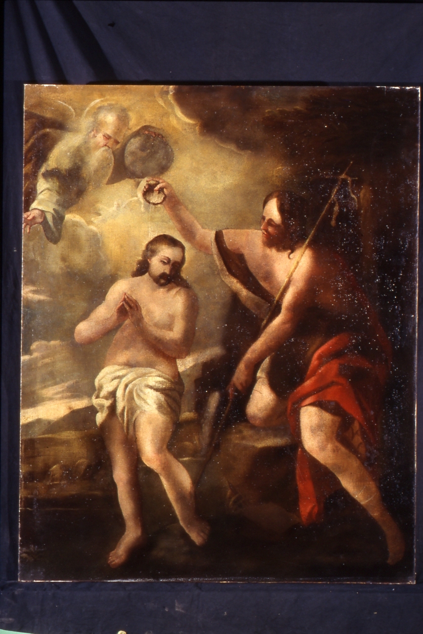 battesimo di Cristo (dipinto) - ambito napoletano (metà sec. XVIII)