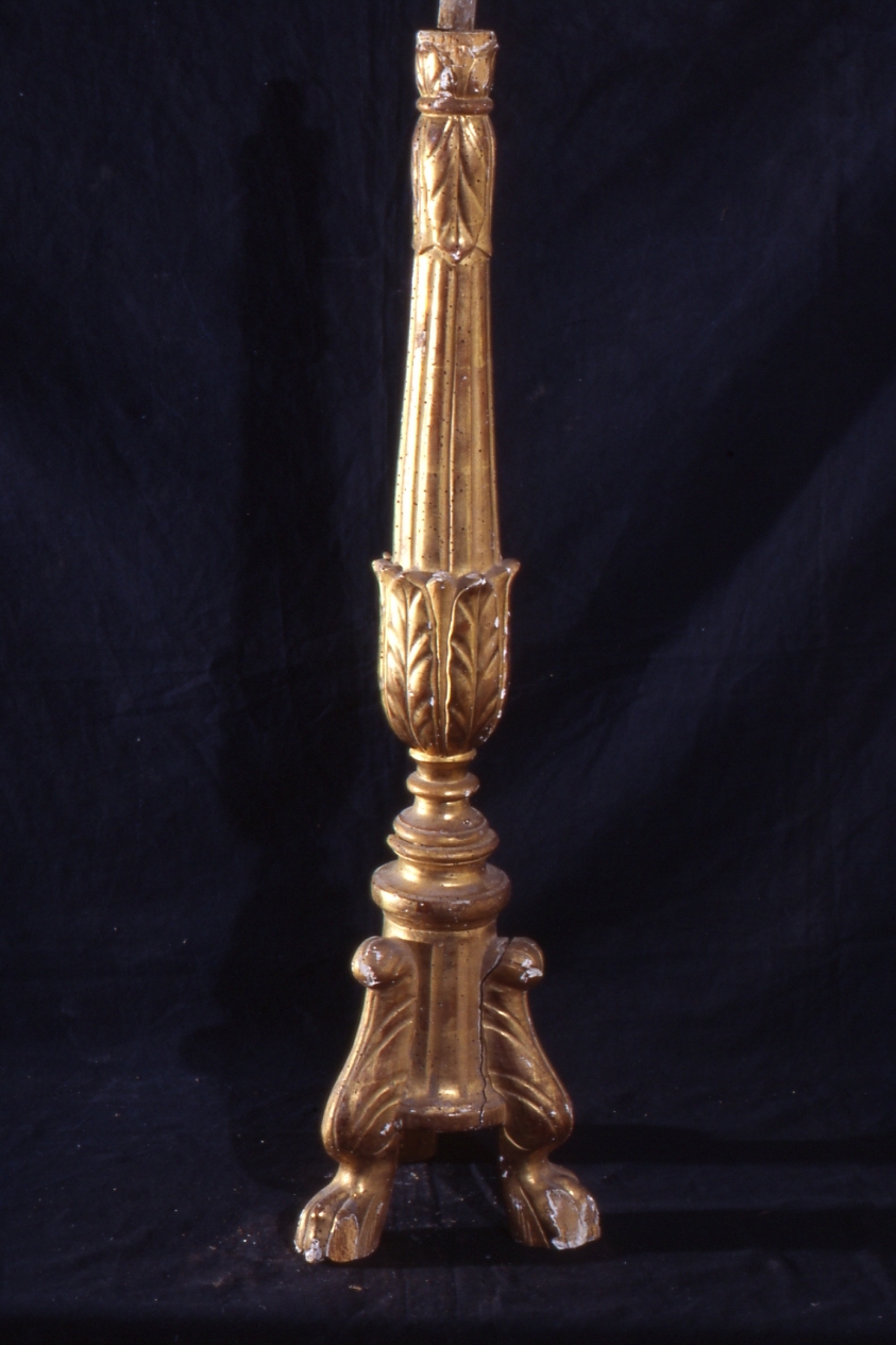 candelabro - bottega napoletana (inizio sec. XIX)