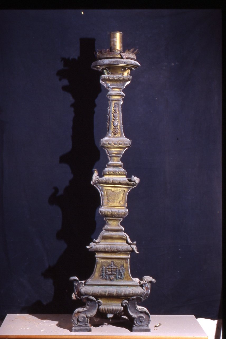 candelabro - bottega napoletana (metà sec. XIX)