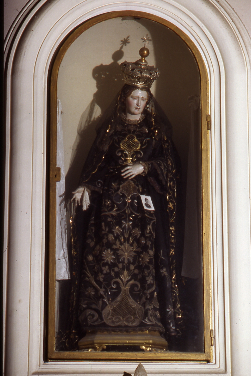 Madonna Addolorata (statua) - bottega napoletana (metà sec. XIX)