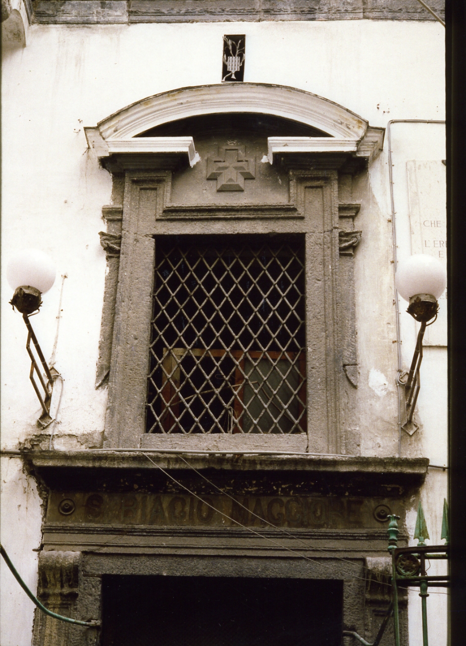 mostra di finestra - bottega napoletana (metà sec. XIX)