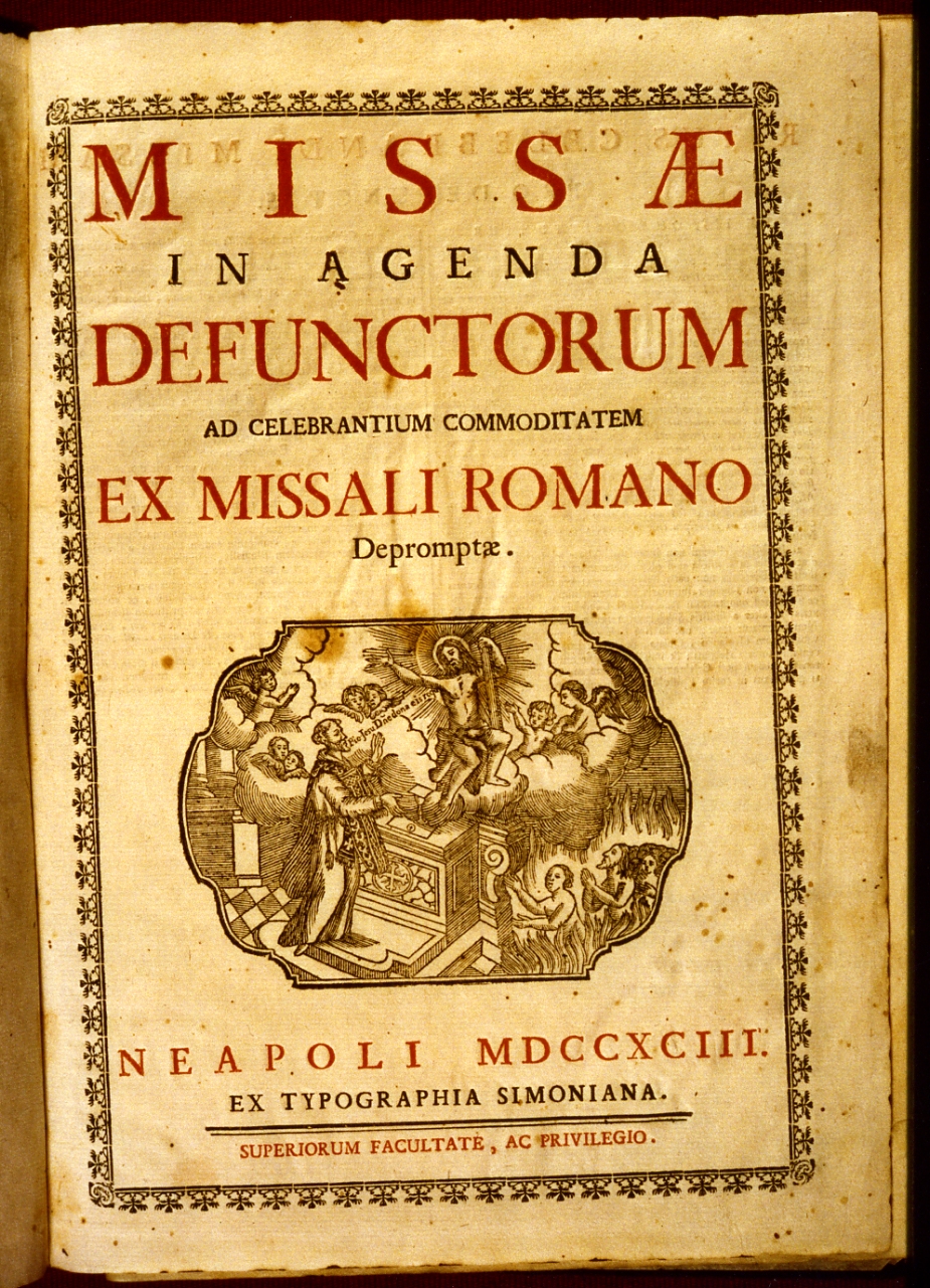 copertina - bottega napoletana (sec. XVIII)