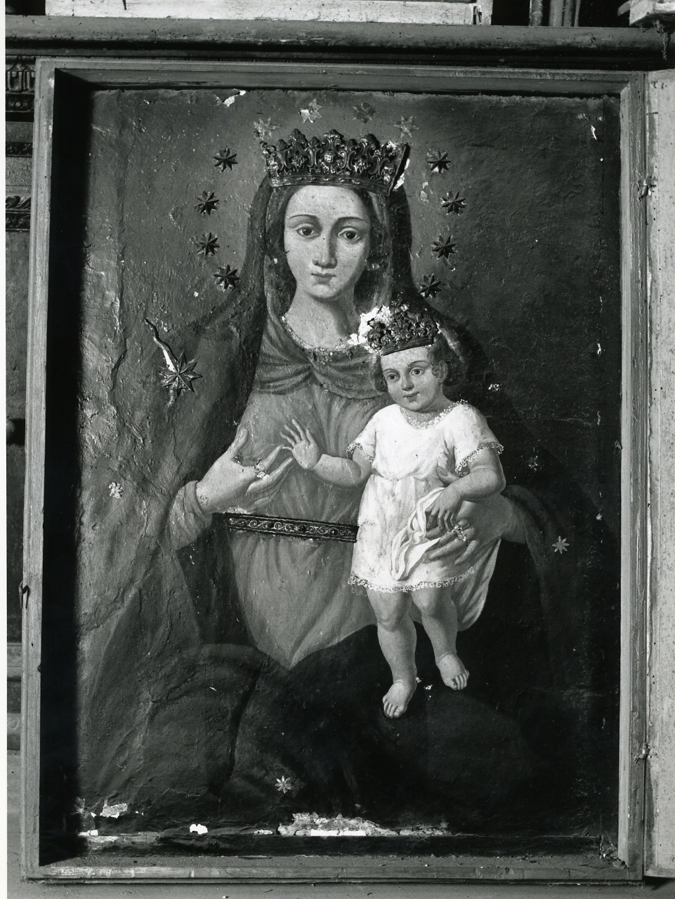 Madonna con Bambino (dipinto) - ambito napoletano (fine sec. XVI)