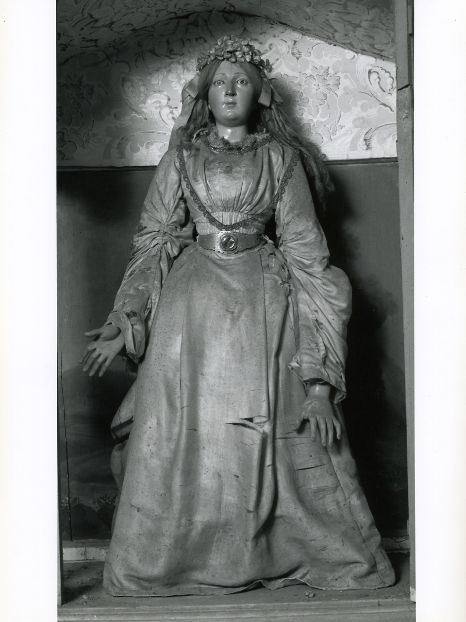 Madonna (statua) - bottega napoletana (prima metà sec. XVIII)