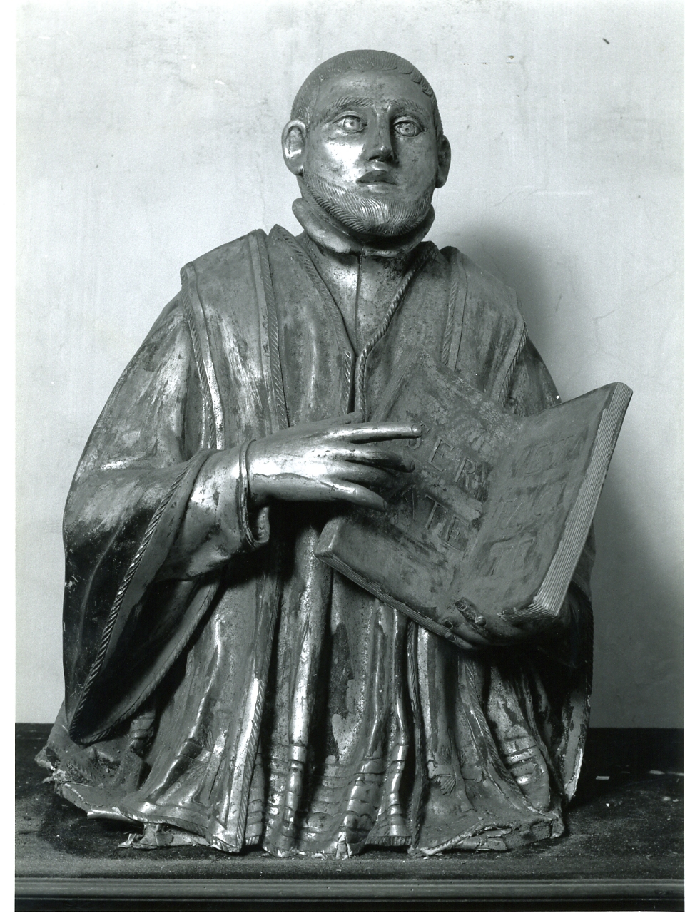 San Gaetano da Thiene (busto) - bottega napoletana (prima metà sec. XIX)