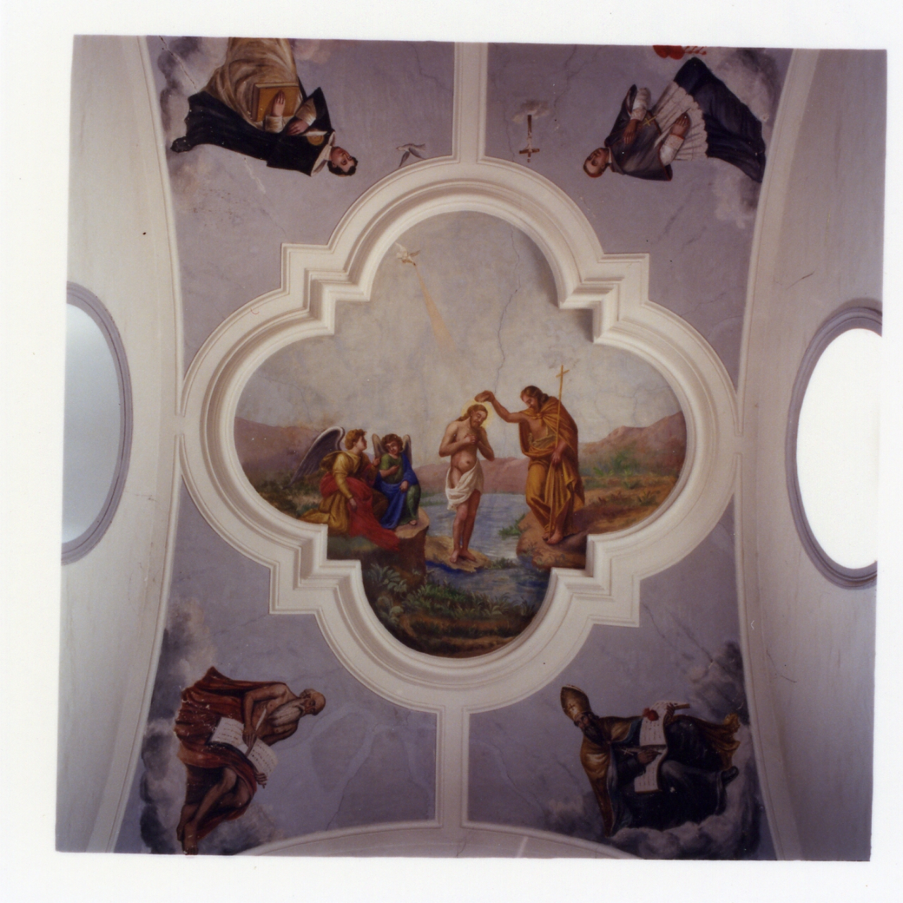 battesimo di Cristo (dipinto) di Simonetti Alfonso (sec. XIX)
